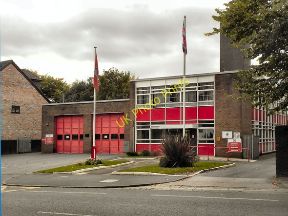 Photo 6"x4" Broughton Fire Station Prestwich c2010 P1