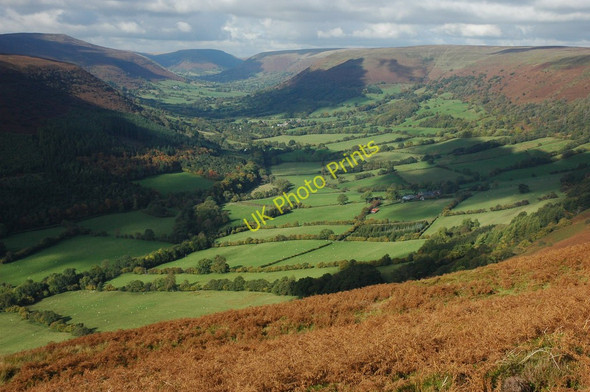 Photo 6"x4" The Vale of Ewyas Cwmyoy c2010