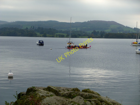 Photo 6"x4" Windermere from Borrans Park, Ambleside... Ambleside c2010