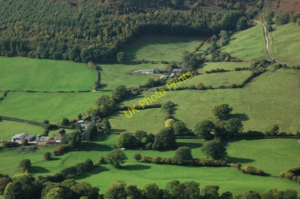 Photo 6"x4" Upper and Lower Henllan Cwmyoy c2010