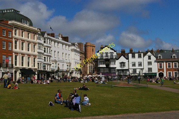 Photo 6"x4" Exeter: cathedral close Exeter c2010