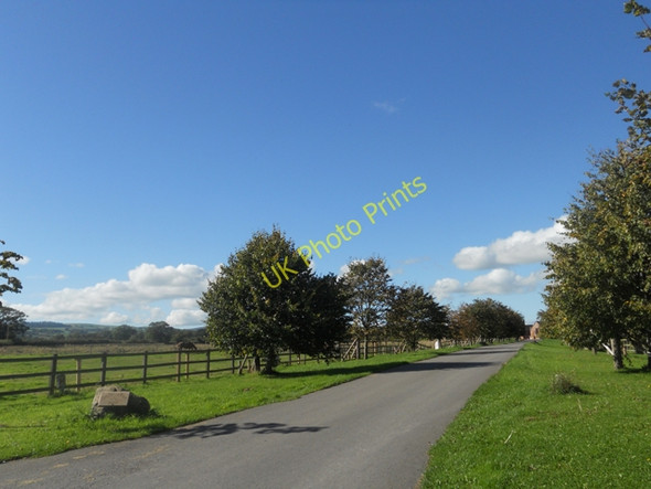 Photo 6"x4" Driveway to Lower Netley Farm Dorrington\/SJ4702 c2010