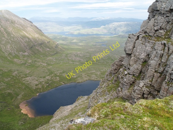 Photo 6"x4" NW Ridge, Spidean C\u00c3\u00b2inich Spidean C\u00f2inich c2006