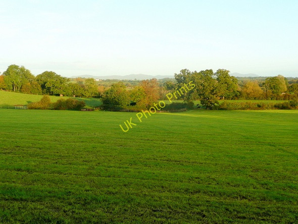 Photo 6"x4" The Severn floodplain and the Malvern Hills Chaceley Stock c2010