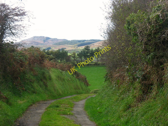 Photo 6"x4" The Gwynus Byway dropping down to the valley Llithfaen c2010
