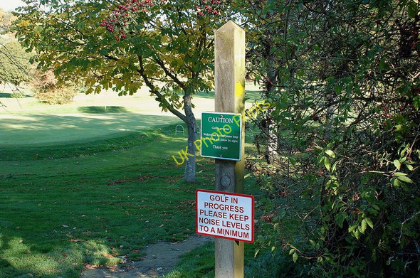 Photo 6"x4" Well-behaved walkers welcome at St Boswells golf course Dryburgh\/NT5931 c2010