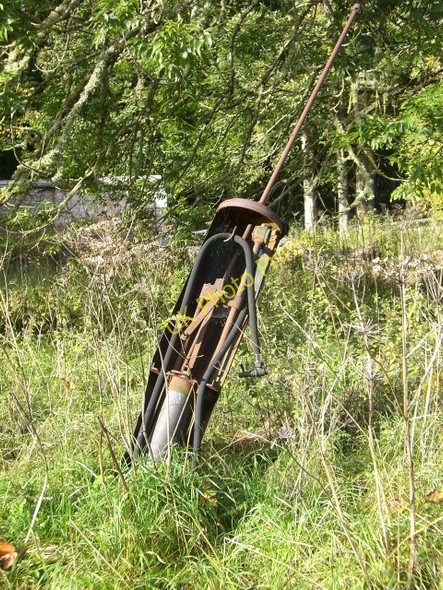 Photo 6"x4" Fuel pump at Rosehaugh Mains Avoch c2010