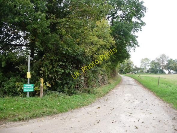 Photo 6"x4" Footpath and track Clipsham c2010