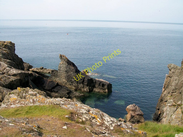 Photo 6"x4" Stacks on the north side of Porth Gwylan Tudweiliog c2010
