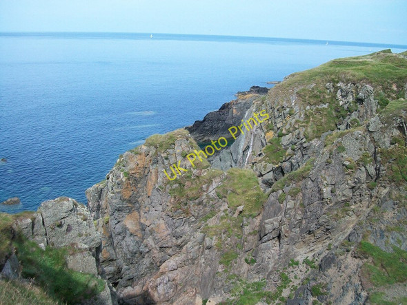 Photo 6"x4" Cliffs south of Penrallt Tudweiliog c2010