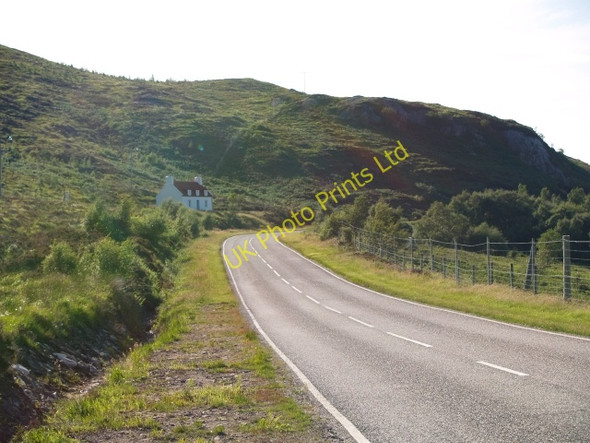 Photo 6"x4" A832 near Badbea Badcaul\/NH0291 c2006