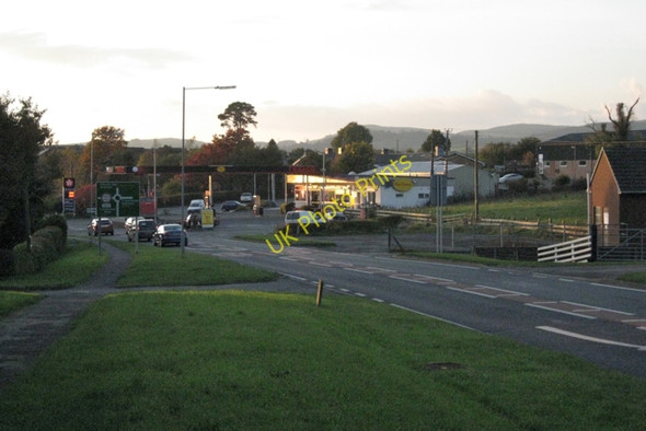 Photo 6"x4" A44 nearing Crossgates \/ Y Groes Crossgates\/Y Groes c2010