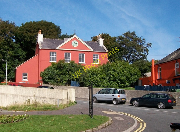 Photo 6"x4" Clock House at the junction of Main Street and Manse Road Dundrum\/J4036 c2010