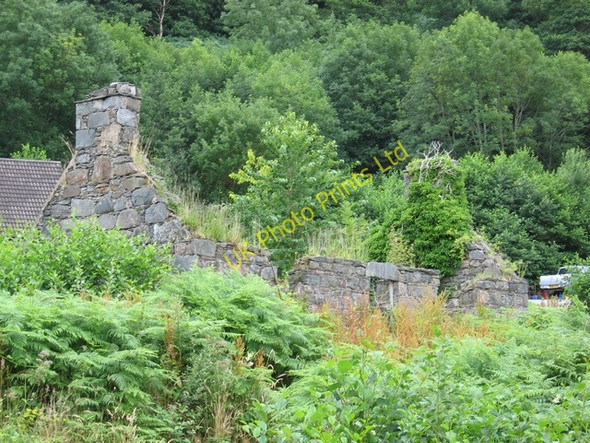 Photo 6"x4" Ruin at Inverinate Inverinate c2006