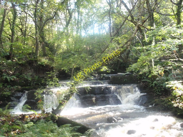 Photo 6"x4" Sgwd Afon Soden Waterfall New Quay\/Ceinewydd c2010