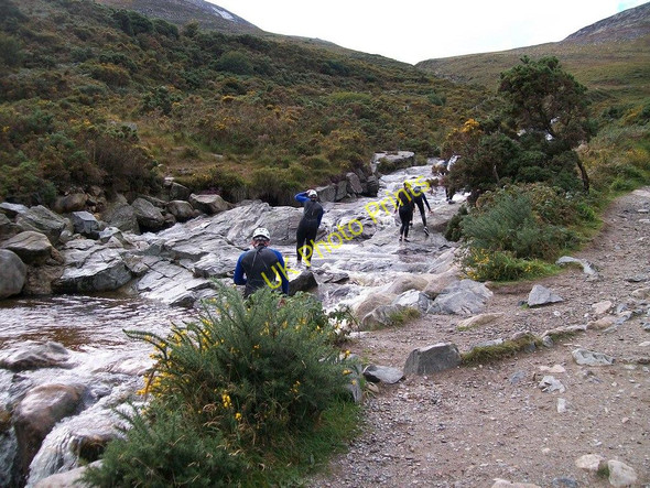 Photo 6"x4" River scramblers on the Bloody Bridge River Newcastle\/J3732 c2010