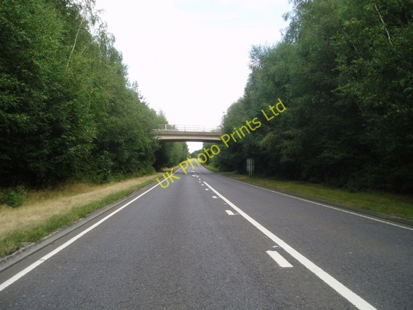 Photo 6"x4" Road bridge over the A26 near Maresfield Uckfield c2006