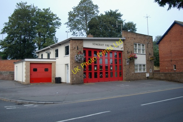 Photo 6"x4" Wellington fire station Wellington\/ST1420 c2006