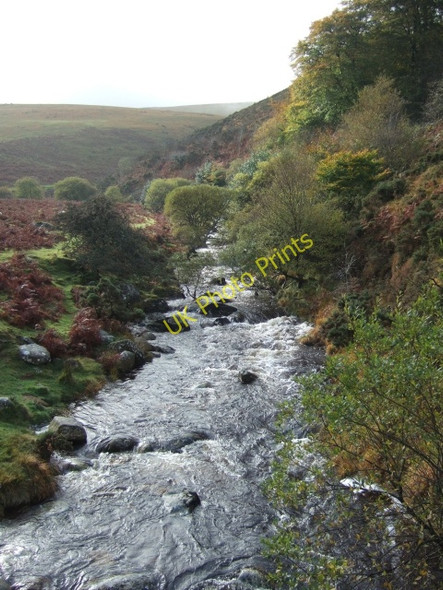 Photo 6"x4" The West Okement River near Meldon Forda\/SX5390 c2010