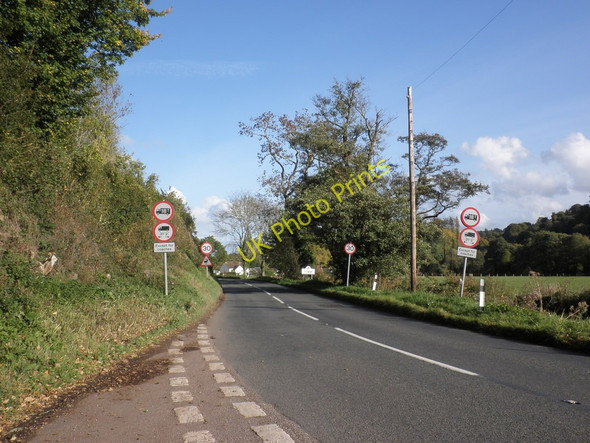 Photo 6"x4" Southern approach to Dunster Dunster c2010