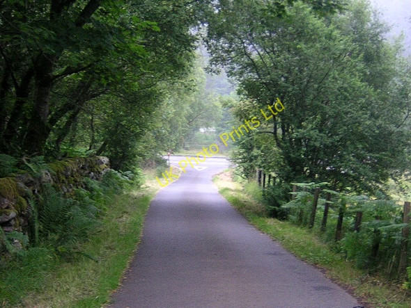Photo 6"x4" Minor Road Near Glenvernoch Bargrennan c2006