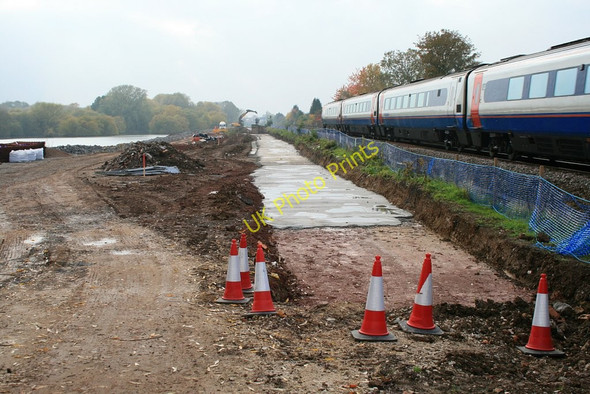 Photo 6"x4" Flood alleviation works Beeston\/SK5236 c2010