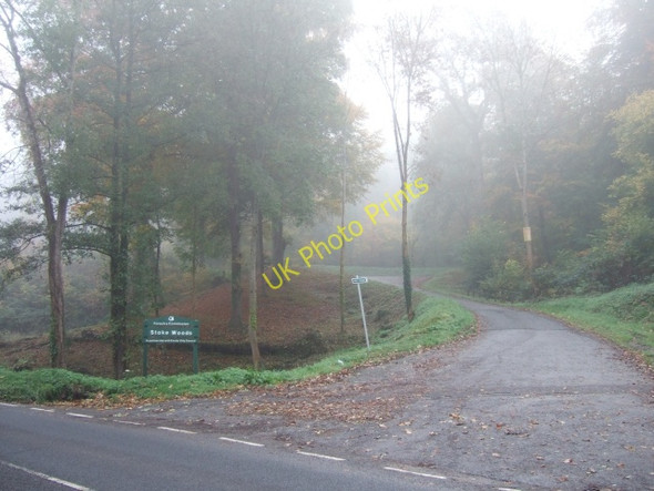 Photo 6"x4" Entrance to Stoke Woods Cowley\/SX9095 c2010