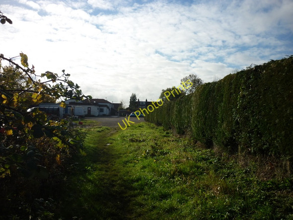 Photo 6"x4" Entering Cranswick on foot from Hutton Hutton Cranswick c2010