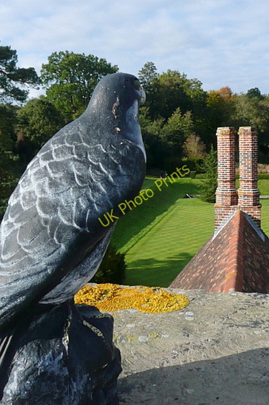 Photo 6"x4" Ightham Mote, the guardian Ivy Hatch c2010