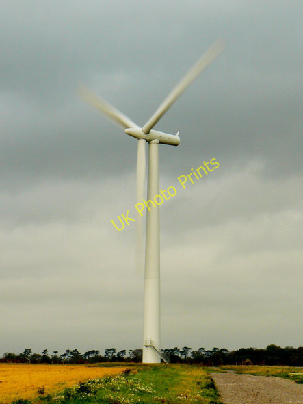 Photo 6"x4" Turbine 2, Westmill Windfarm, Watchfield Watchfield\/SU2490 c2010