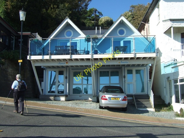 Photo 6"x4" Modern houses on Ventnor Esplanade Ventnor c2010