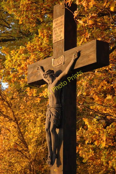 Photo 6"x4" War memorial, Earl's Croome Holly Green\/SO8641 c2010