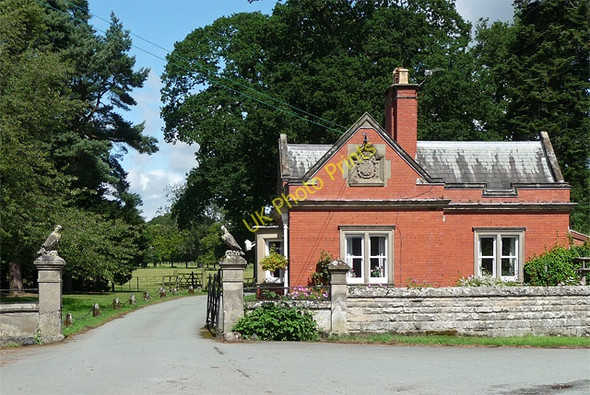 Photo 6"x4" Lodge near Grinshill Sansaw Heath c2010