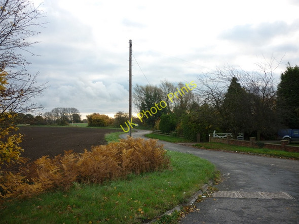 Photo 6"x4" Brick Kiln Lane off the A19 Burn\/SE5928 c2010
