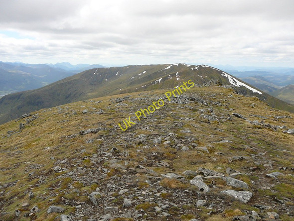 Photo 6"x4" The spur west from the summit of Sgurr na Lapaich Coire nan Each\/NH1635 c2010
