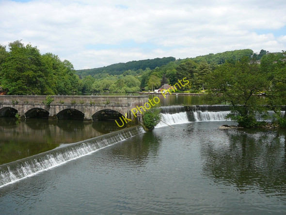 Photo 6"x4" Weir on River Derwent at Belper Belper c2010