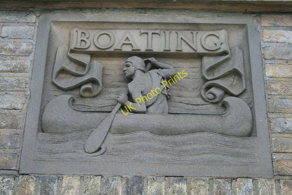 Photo 6"x4" Boating bas-relief Beeston\/SK5236 c2010