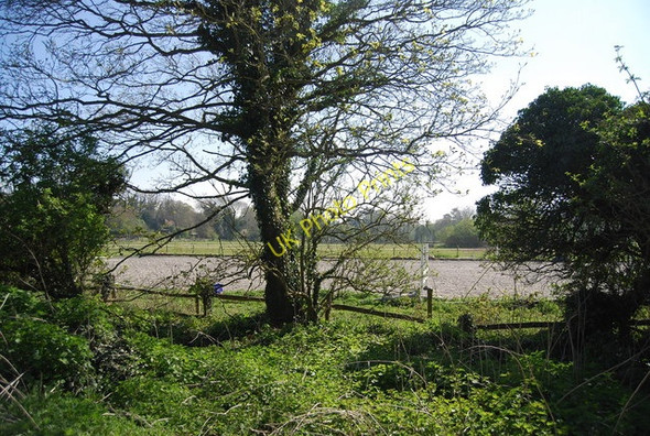 Photo 6"x4" Paddock by the Wealdway Jevington c2010