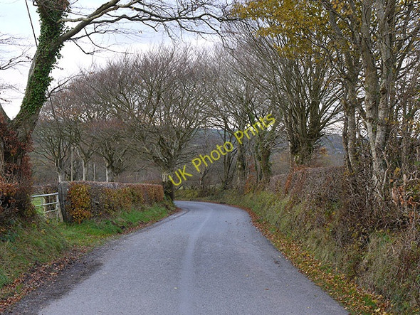 Photo 6"x4" The road to Blaenpennal from the east Blaenpennal c2010