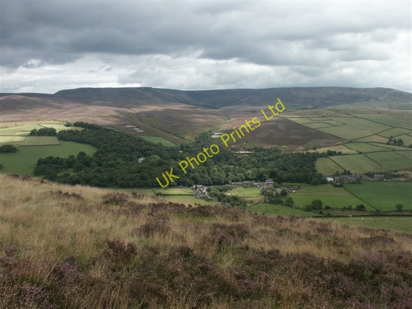 Photo 6"x4" East from Lantern Pike Little Hayfield c2006