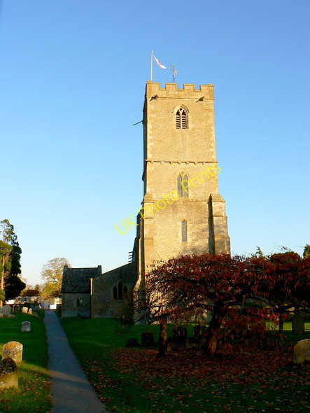 Photo 6"x4" The tower of the Church of St Denys, Stanford in The Vale Stanford in the Vale c2010
