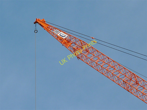 Photo 6"x4" Crane (detail) on the Phoenix Rise demolition job, Wolverhampton Wolverhampton c2010