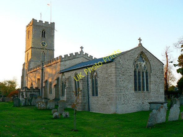Photo 6"x4" The Church of St Denys, Stanford in The Vale Stanford in the Vale c2010