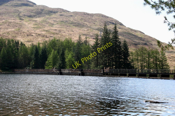 Photo 6"x4" Loch Arklet Dam, a closer view Inveruglas c2008