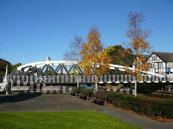Photo 6"x4" Town Bridge, Northwich Northwich c2010