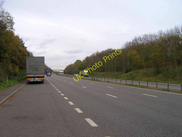 Photo 6"x4" View from northbound lay-by, A46, Kenilworth Kenilworth c2010