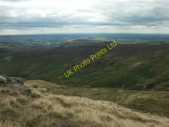 Photo 6"x4" William Clough from Kinder Scout Farlands Booth c2006