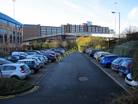 Photo 6"x4" Car Park near Manors Metro Station Newcastle upon Tyne c2010