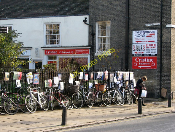 Photo 6"x4" Bikes, culture and Botolph Lane Cambridge\/TL4658 c2010