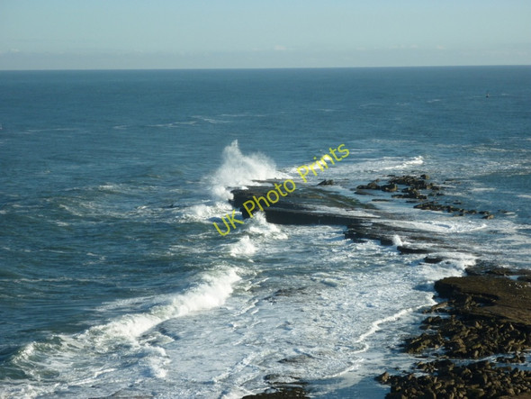 Photo 6"x4" Brigg End from Filey Brigg Filey c2010